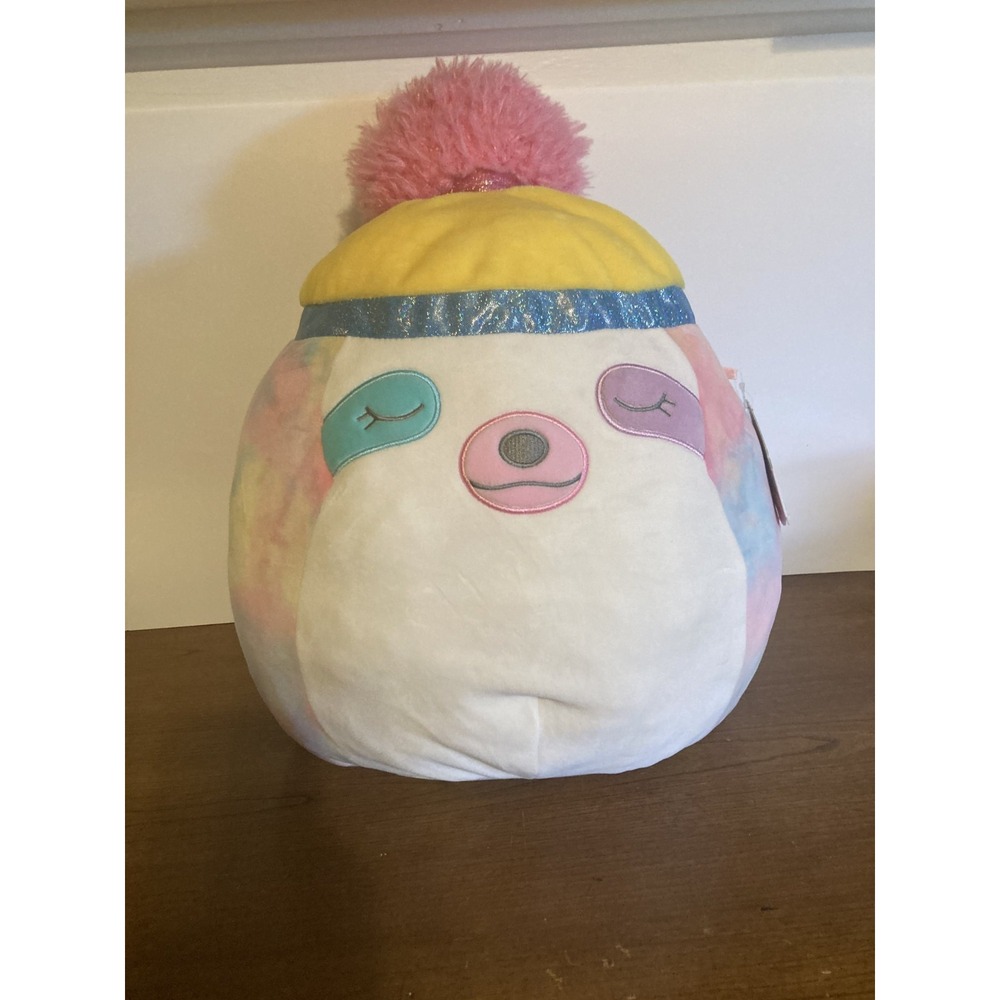 Squishmallows 14" Taylor Sloth Squish-Doo Plush NWT #40